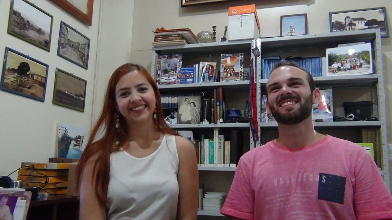 Jaqueline Dias Silva  e Jefferson Dantas - Arquivistas - UFOPA